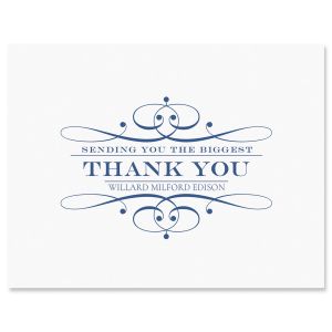Elegant Personalized Thank You Cards