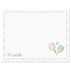 Pickleball Personalized Correspondence Cards
