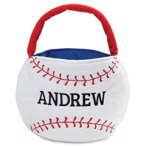 Baseball Halloween Personalized Treat Bag