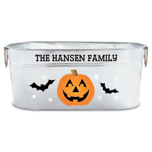 Halloween Personalized Beverage Tub & Stand