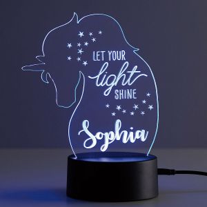 Unicorn LED Personalized Acrylic Nightlight