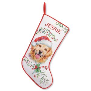 Dog Breed Personalized Stocking