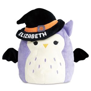 Holly the Owl Squishmallows Personalized Witch Treat Bag