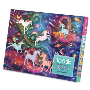 Holographic Unicorn Galaxy Puzzle