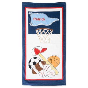 Sports Personalized Towel