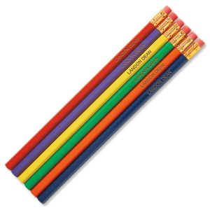 #2 Personalized Hardwood Pencils - Primary