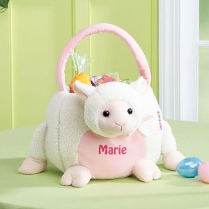 Easter Bunny Personalized Tote-Lamb-813709