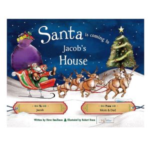 Santa is Coming To My House Personalized Storybook