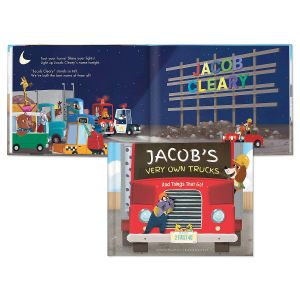 My Very Own Trucks Personalized Storybook