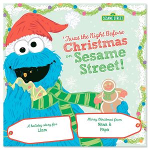 'Twas The Night Before Christmas Sesame Street Personalized Storybook