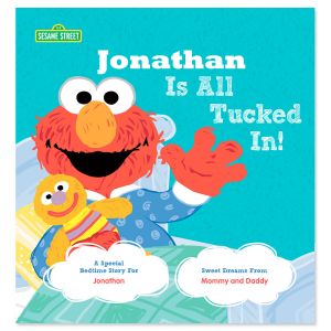 All Tucked In On Sesame Street Personalized Storybook