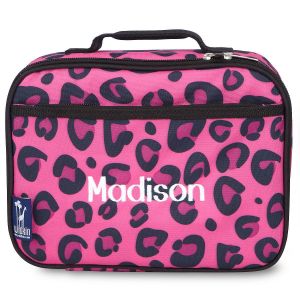 Pink Leopard Lunch Bag