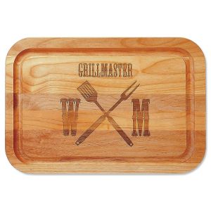 Grillmaster Alder Personalized Wood Cutting Board