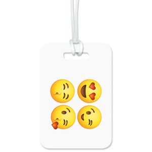 Emoji Personalized Luggage Tag
