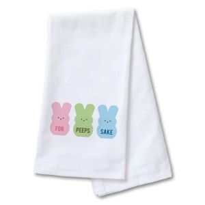 For Peeps Sake Dish Towel