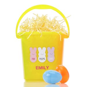 Yellow Easter Bucket