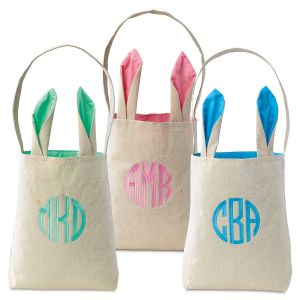 Personalized Easter Totes with Ears