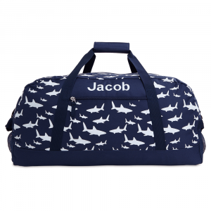 Personalized Sharks 23” Duffel Bag
