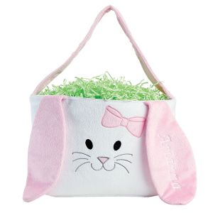 Hippity Pink Personalized Easter Bucket