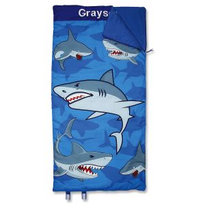 Sharks Personalized Sleeping Bag