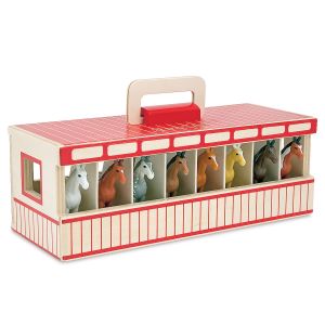Personalized Take-Along Show Horse Stable by Melissa & Doug®