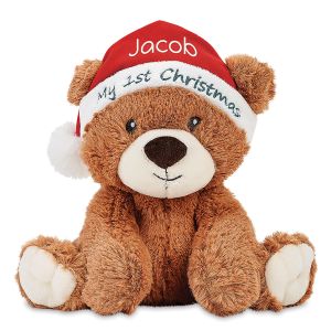 My First Christmas Personalized Bear