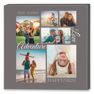 Adventure Collage Photo Canvas - 12x12