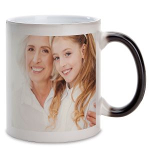 Your Message Ceramic Photo Mug - Color Changing