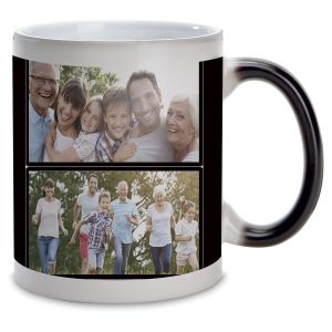 Family Name Ceramic Photo Mug - Color Changing