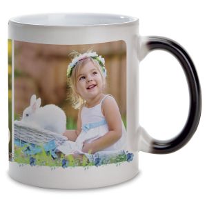 Floral Photo Mug - Color Changing