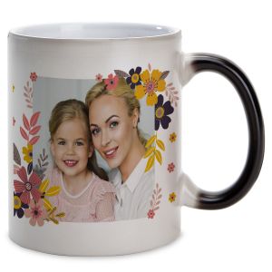 Floral Photo Mug - Color Changing