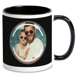 The Man Photo Mug - Black Handle