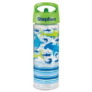  Personalized Shark Sip & Snack Bottle by Stephen Joseph®