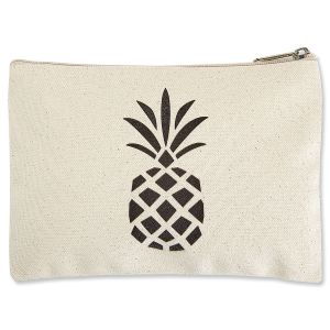 Pineapple Zippered Pouches