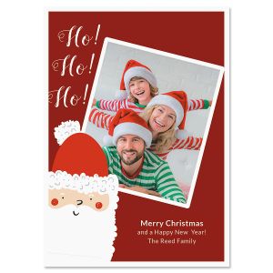 Ho Ho Ho Christmas Cards - 10