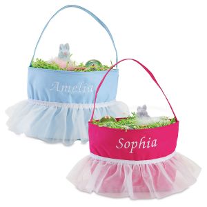 Personalized Tutu Easter Baskets