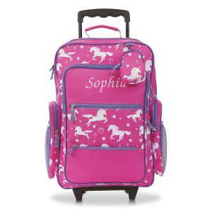 Unicorn 21" Personalized Rolling Luggage