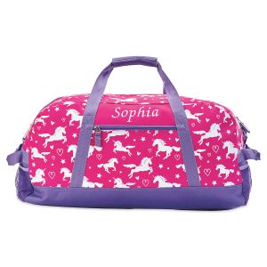 Unicorn Personalized Duffel Bag 