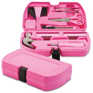 Pink Tool Set - 35 Piece 
