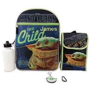 Personalized Baby Yoda 5 in 1 Backpack