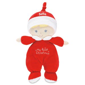 My First Personalized Christmas Blonde Doll 