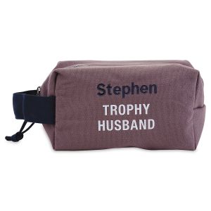 Personalized Trophy Husband Dopp Kit