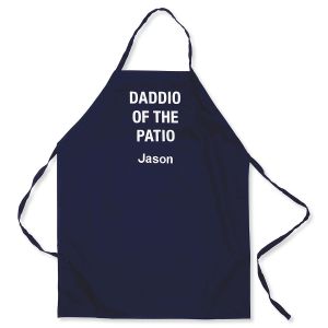 Daddio of the Patio Personalized Apron