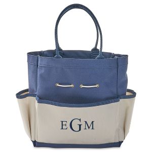 Personalized Garden Tote with Tools - Monogram