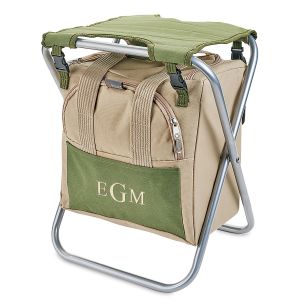 Personalized Garden Seat Foldable with Tools - Monogram 