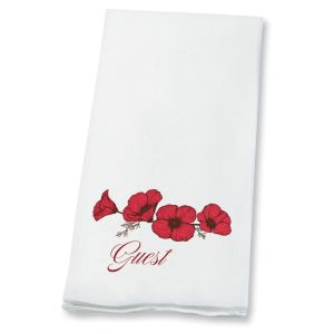 Poppies Disposable Hand Towels