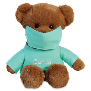 Personalized Aqua Doctor Bears