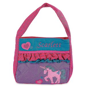 Personalized Unicorn Quilted Purse by Stephen Joseph®