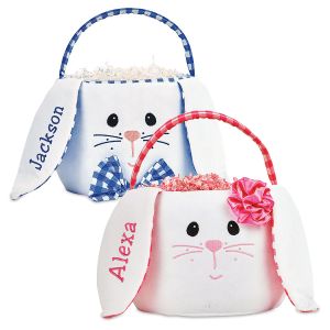 Easter Bunny Personalized Baskets