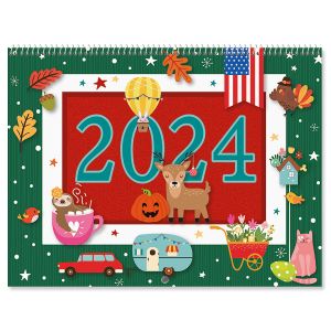 2024 Graphic Photo Calendar 